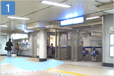 阪神「春日野道駅」からの道順01